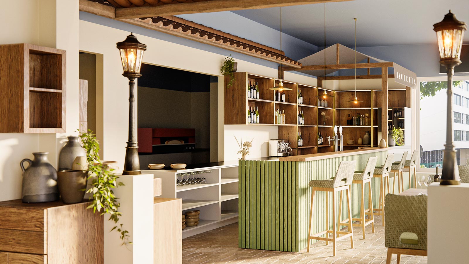 Isoletta auf der Mainzer Landstraße 176