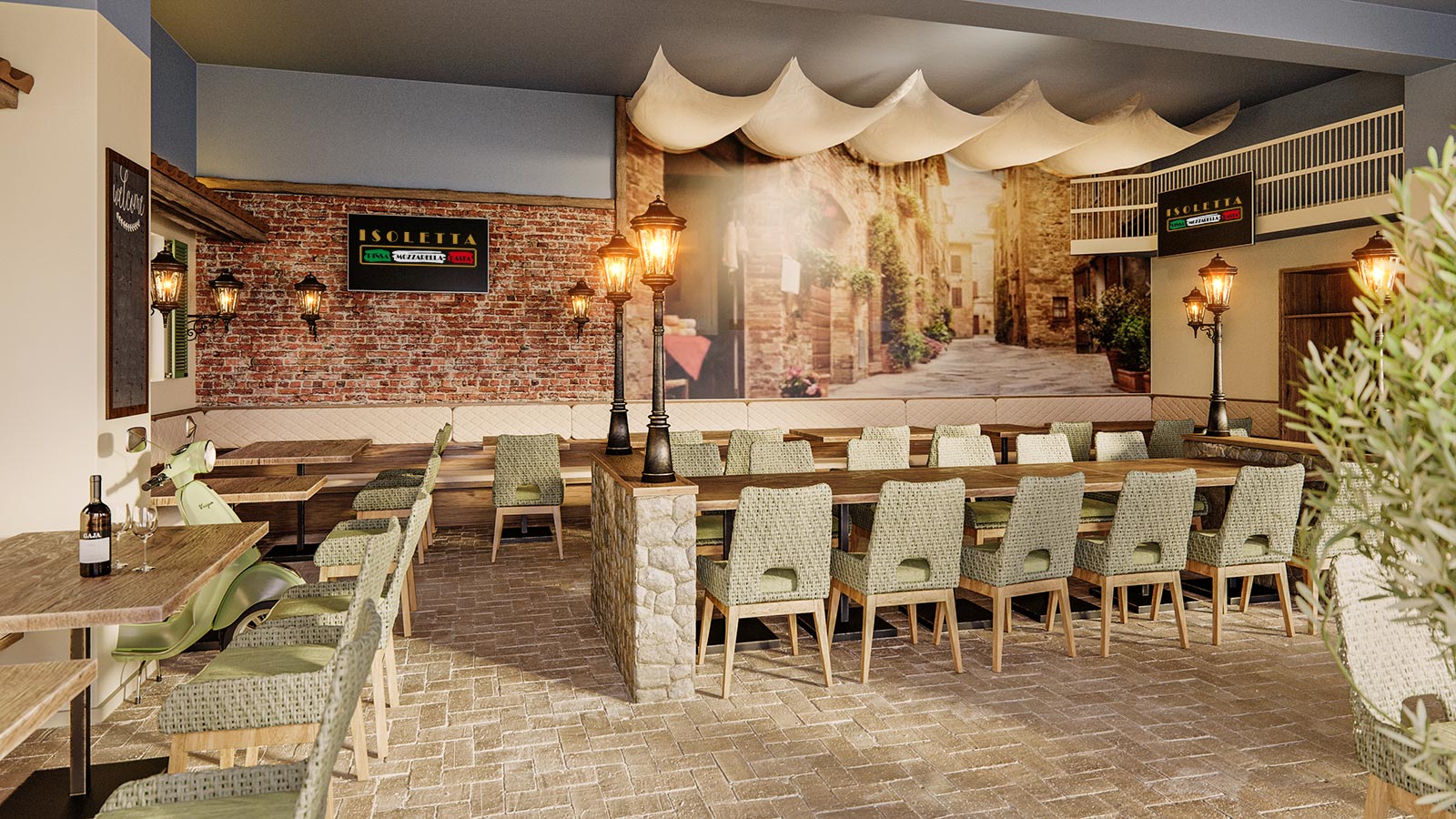 Isoletta auf der Mainzer Landstraße 176